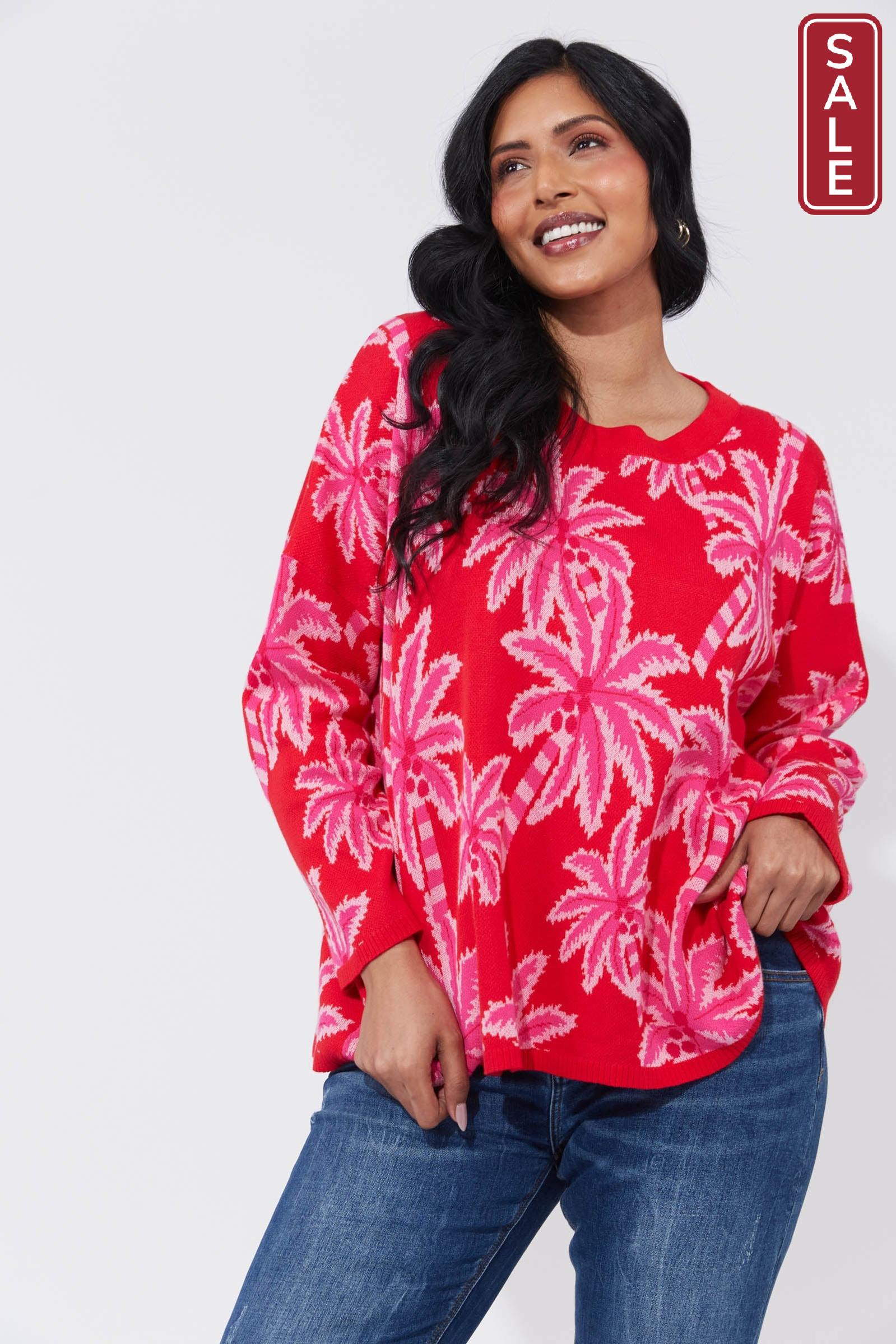 Miami Jumper - Chilli/Pink