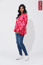 Miami Jumper - Chilli/Pink