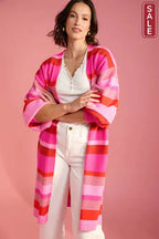 Yuma Cardigan chilli
