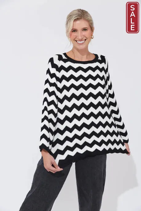 Marrakesh Jumper - White/Kohl