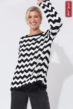 Marrakesh Jumper - White/Kohl