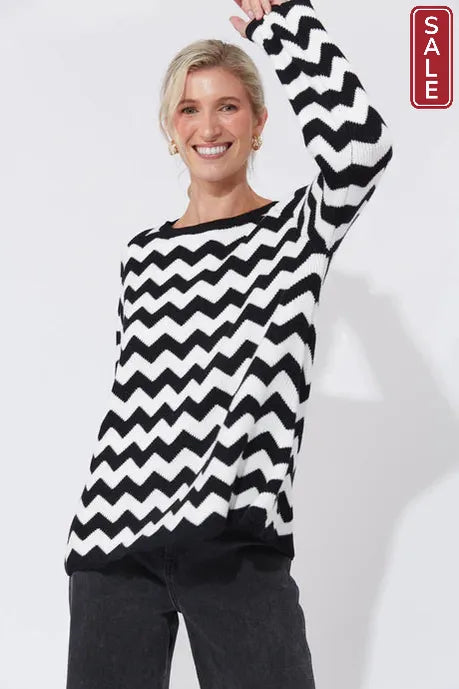 Marrakesh Jumper - White/Kohl