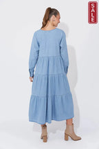 Austin Denim Maxi - Denim