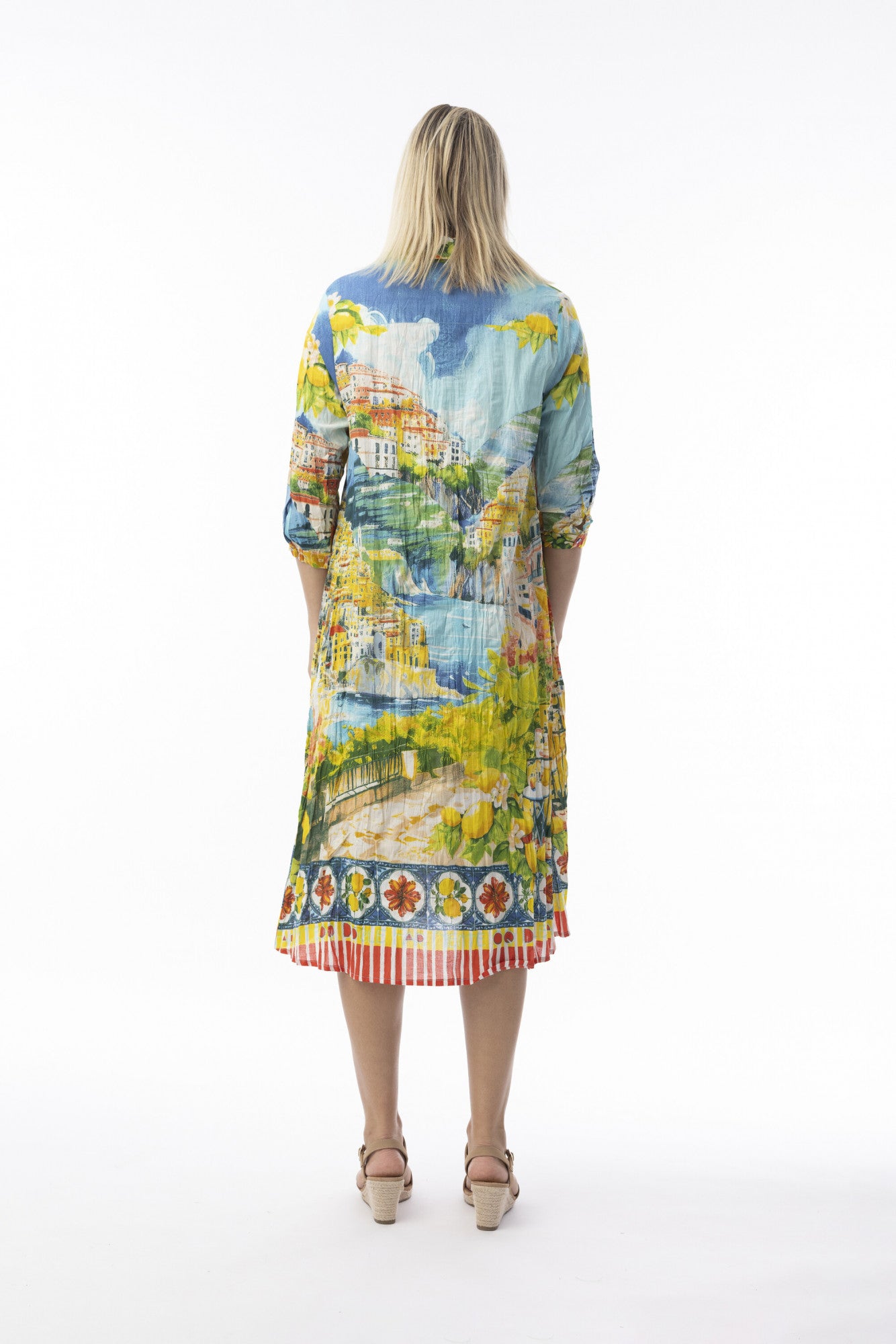 Amalfi Collar Dress