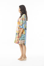 Oriental Digital Tie Dress
