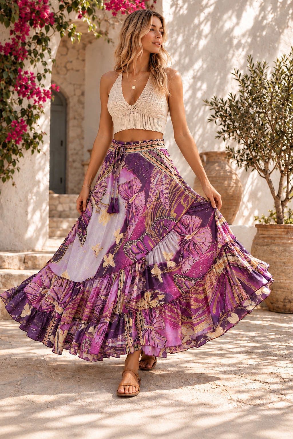 LuluSun Butterfly Skirt