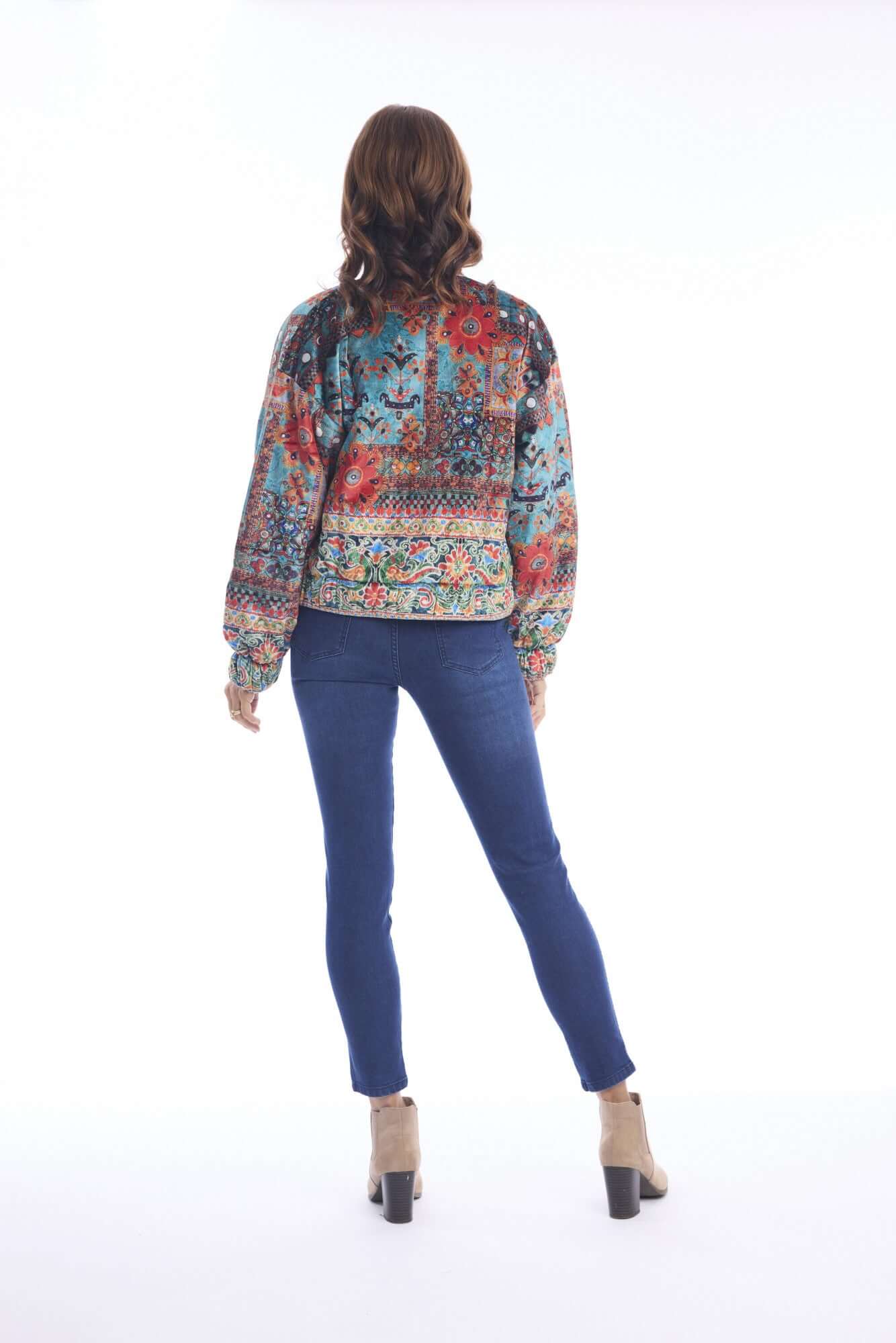 Rabari Bomber Jacket escape by orientique