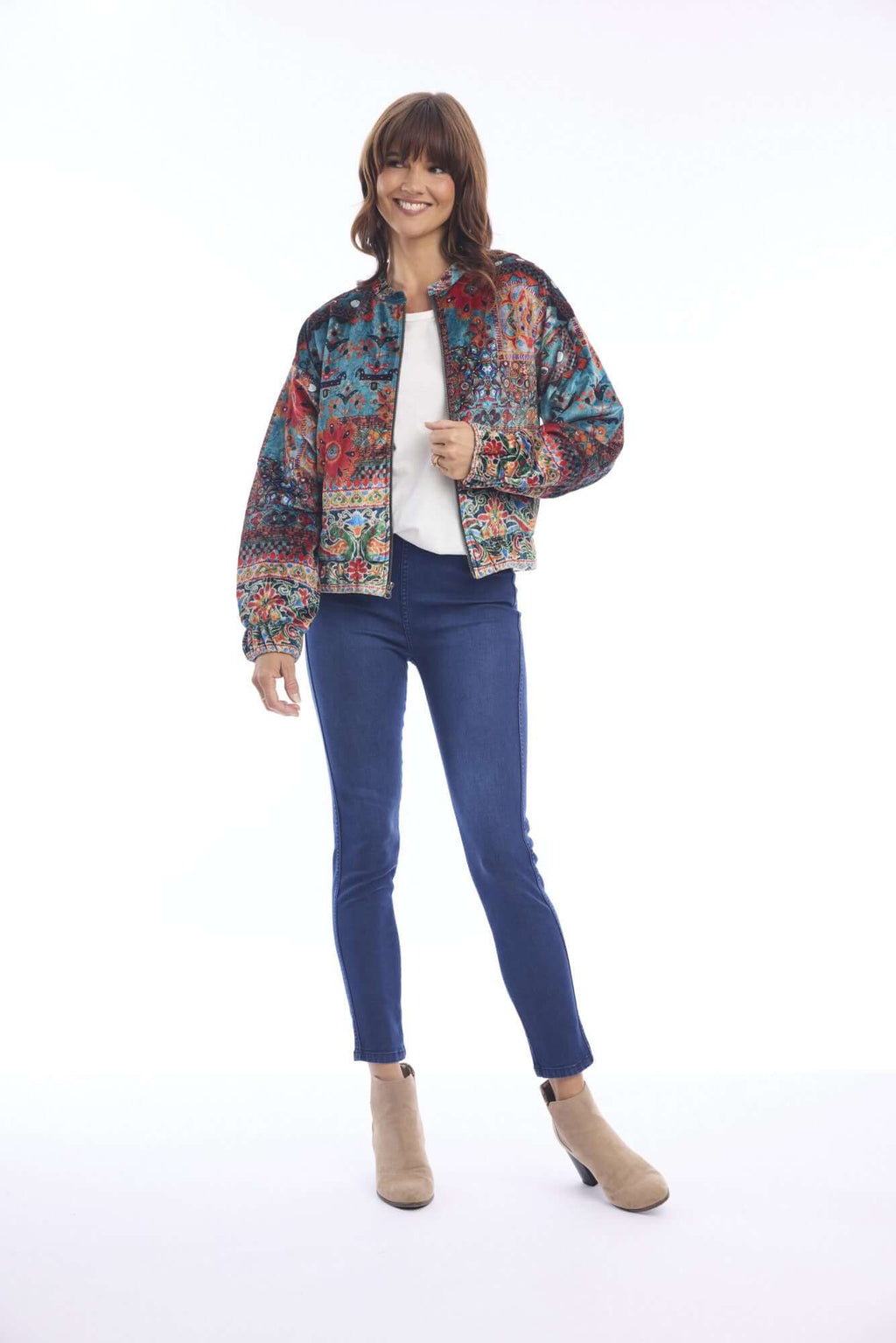 Rabari Bomber Jacket escape by orientique