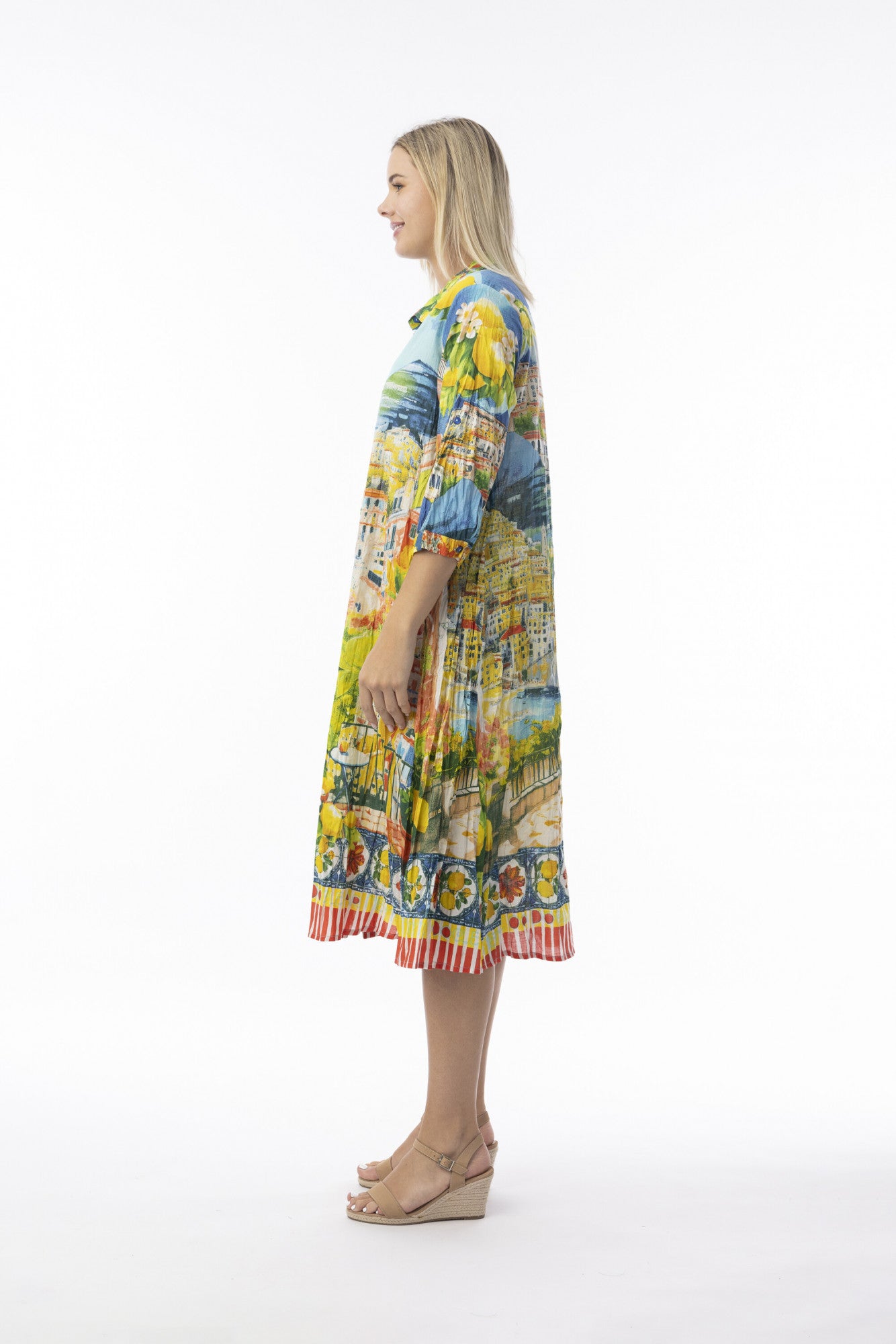 Amalfi Collar Dress