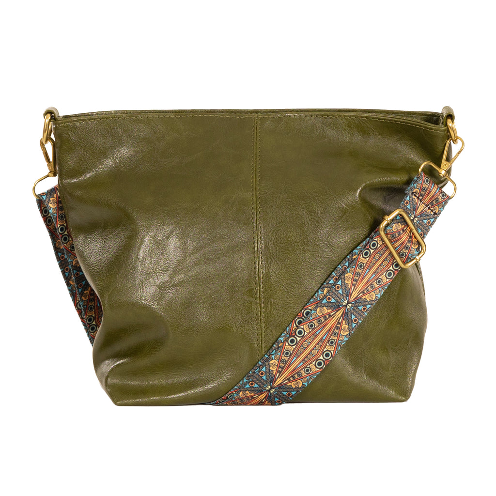 Violet Cross Body Bag -Olive
