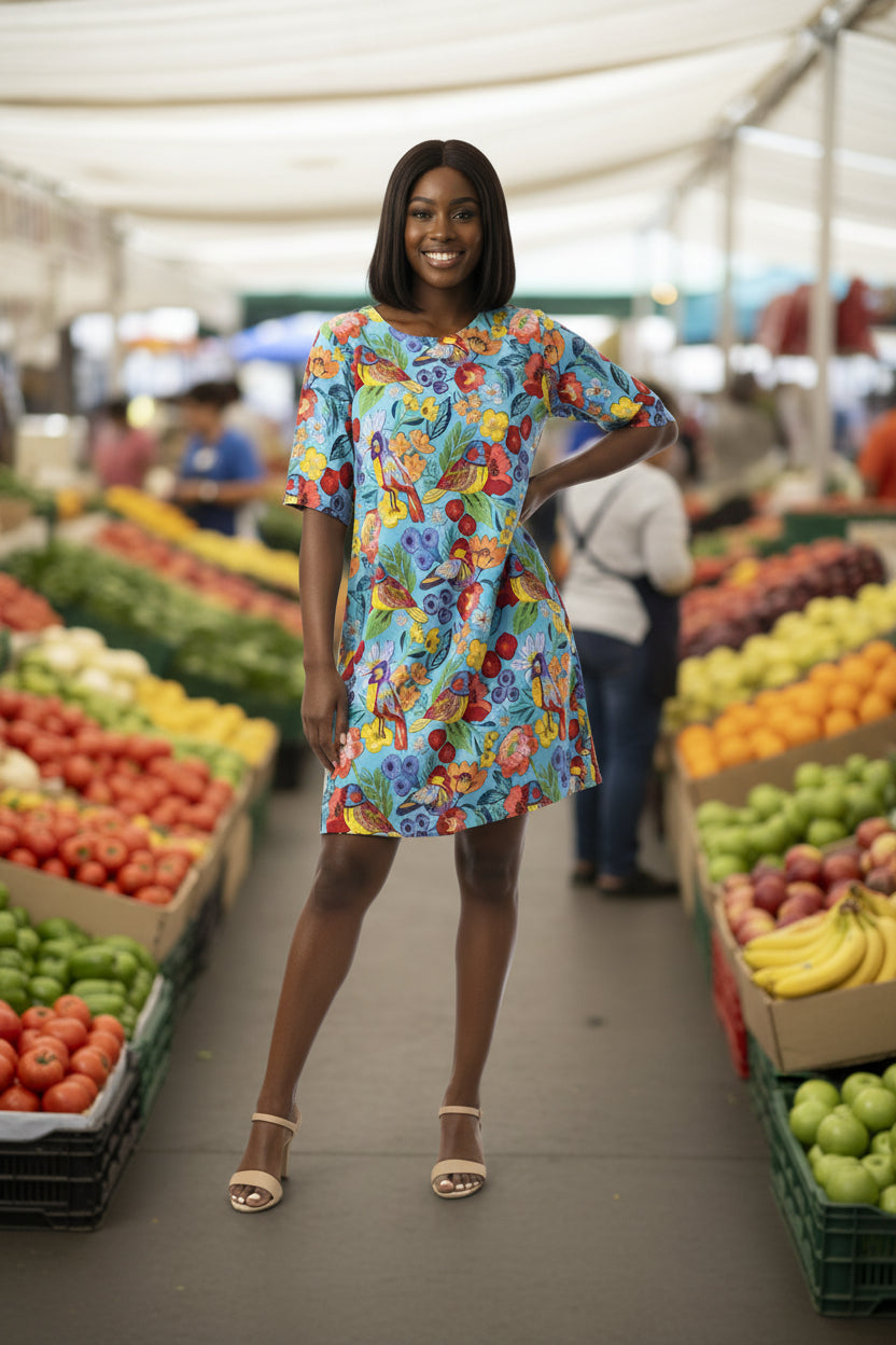 Bird Contemporary Dress