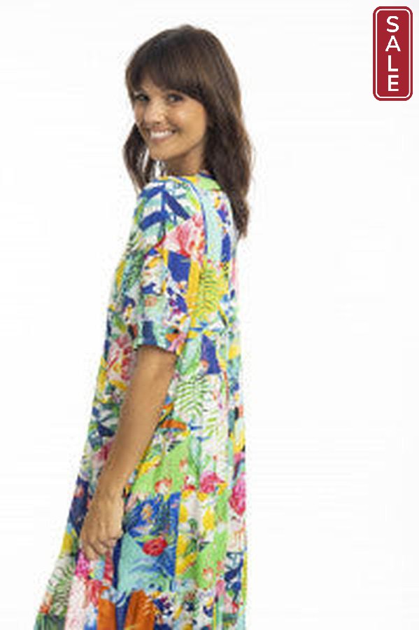 Orientique  Kiana Peak Dress