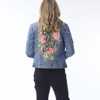 Keqioa Denim Jacket Orientique