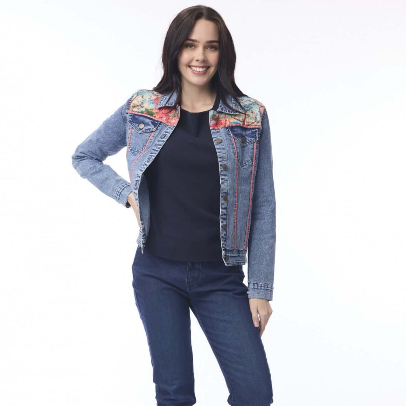 Nippori Jacket Denim Orientique