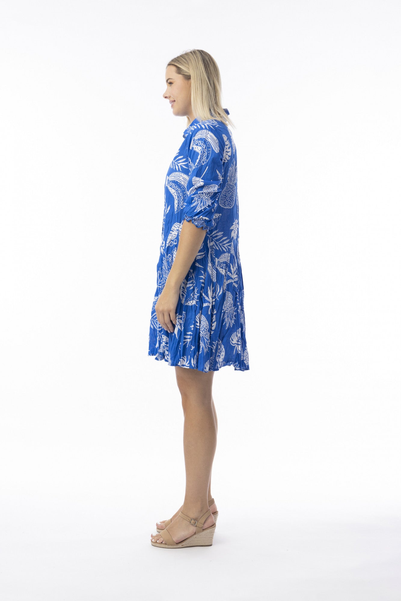 Comodoro Blue Dress Collar