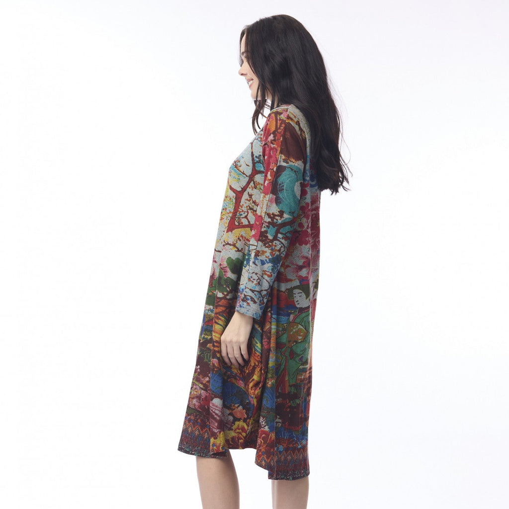 Nippori Bubble Dress Orientique