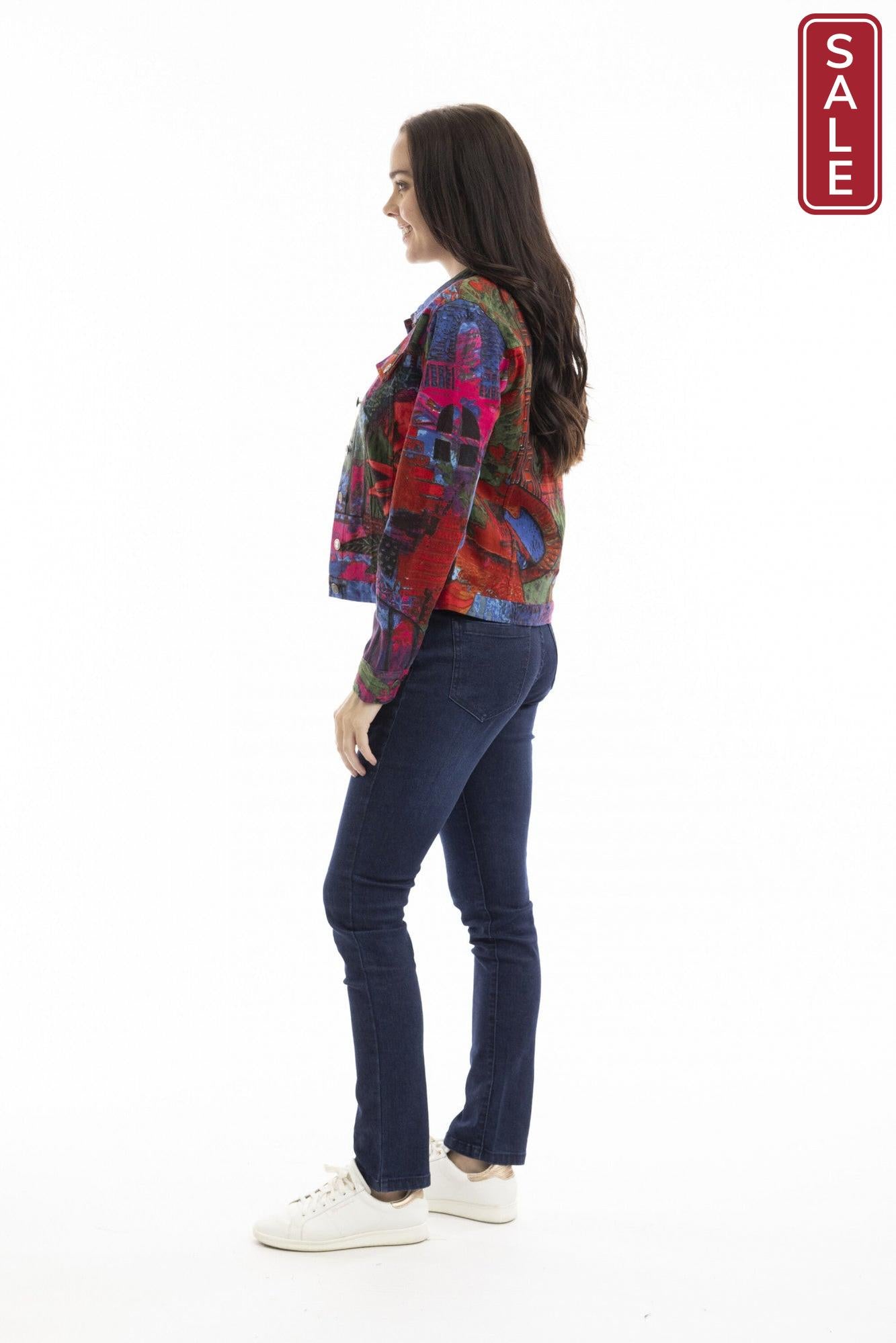 Houses T-Shirt Biker Jacket