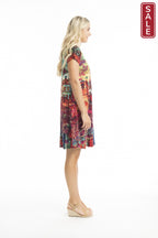 Jasalmer Cotton SS  Crew Neck Dress