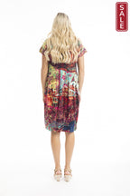 Bubble Organic Cotton Dress Jasalmer Orange