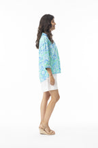 Montevideo Aqua Shirt