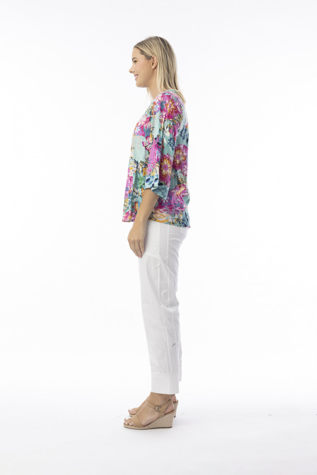 Selaron Flared Sleeve Top