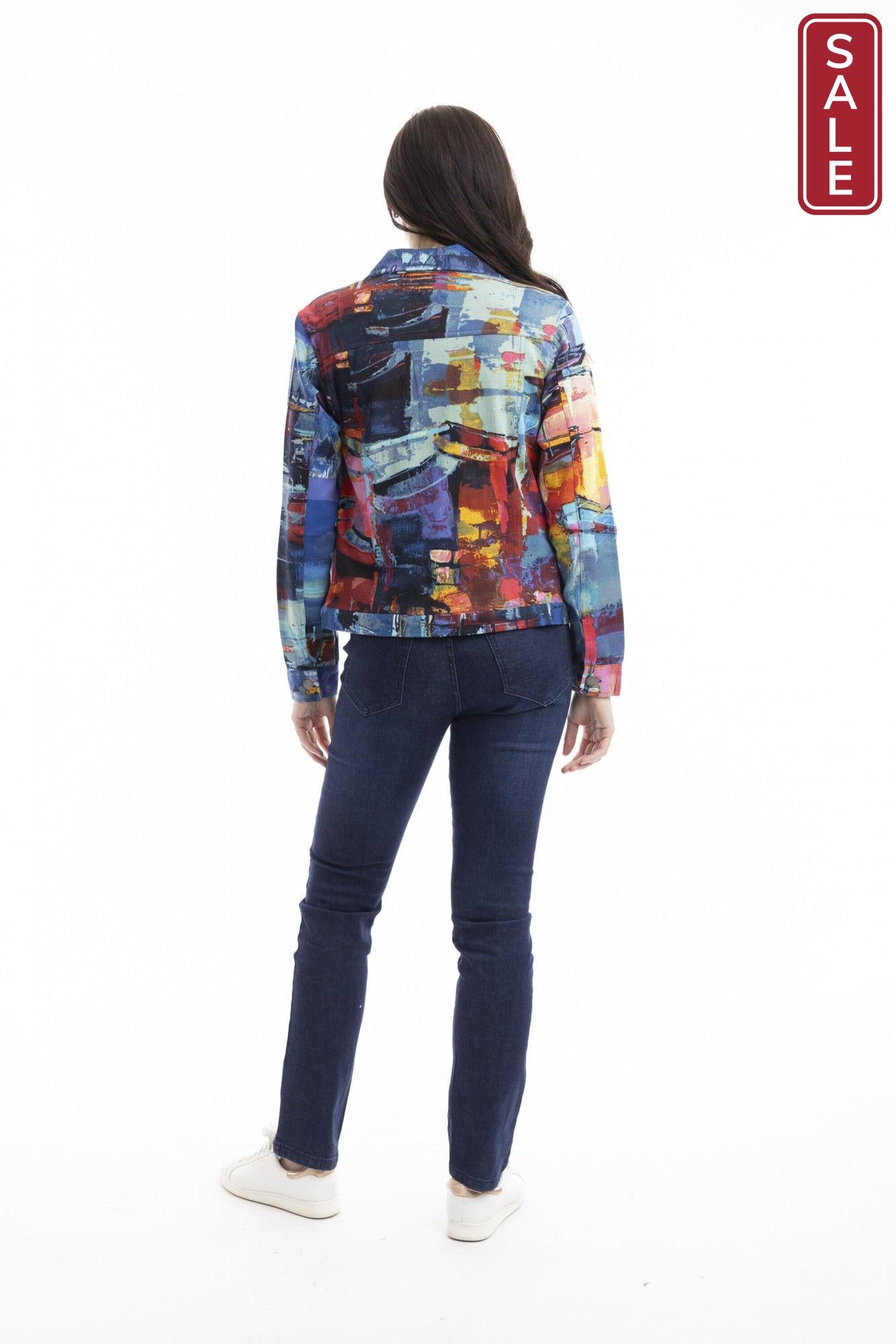 T-Shirt Biker Jacket night boats