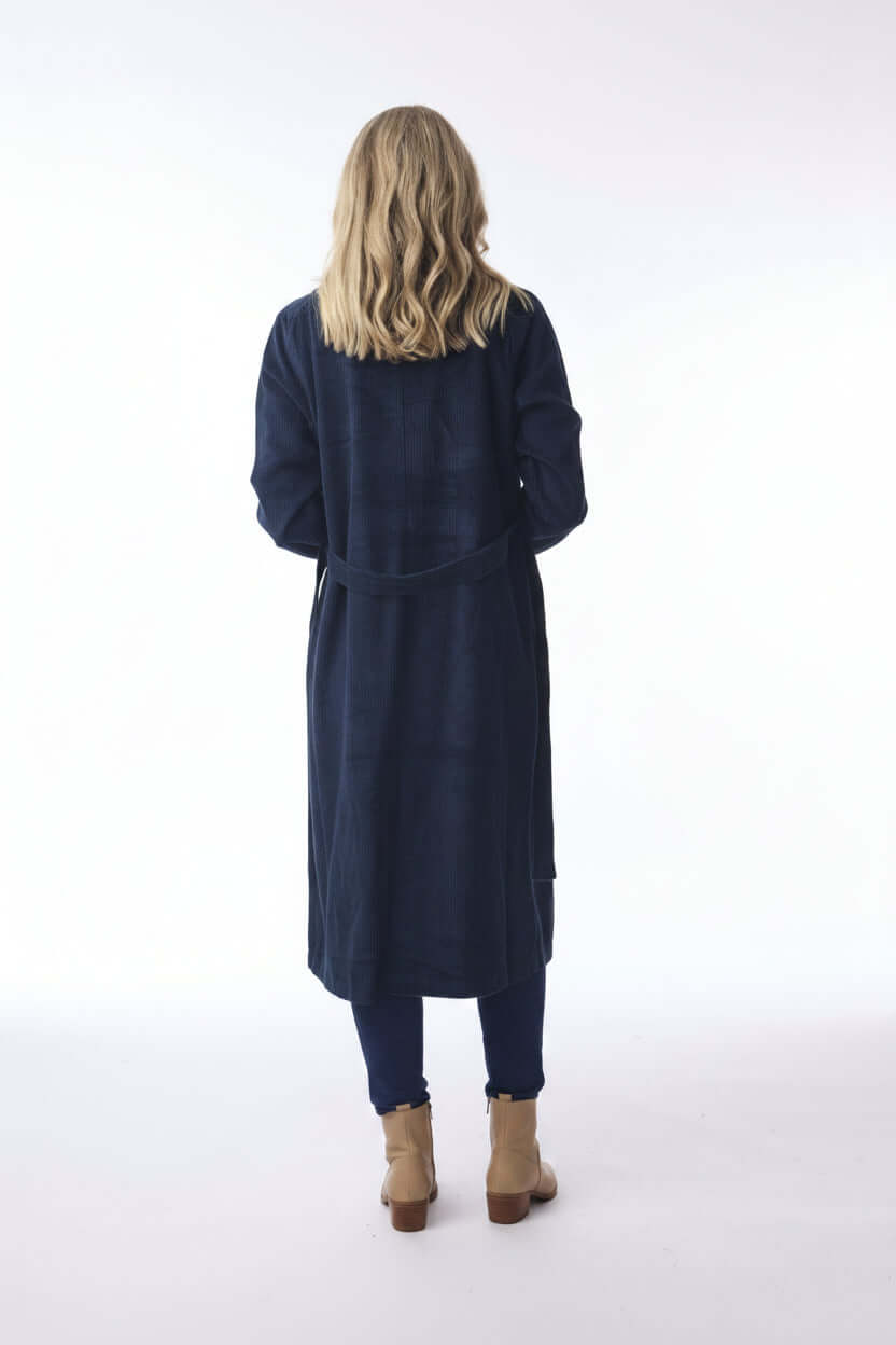 Orientique Cord Trenchcoat-Navy Gypsyroad Bowral
