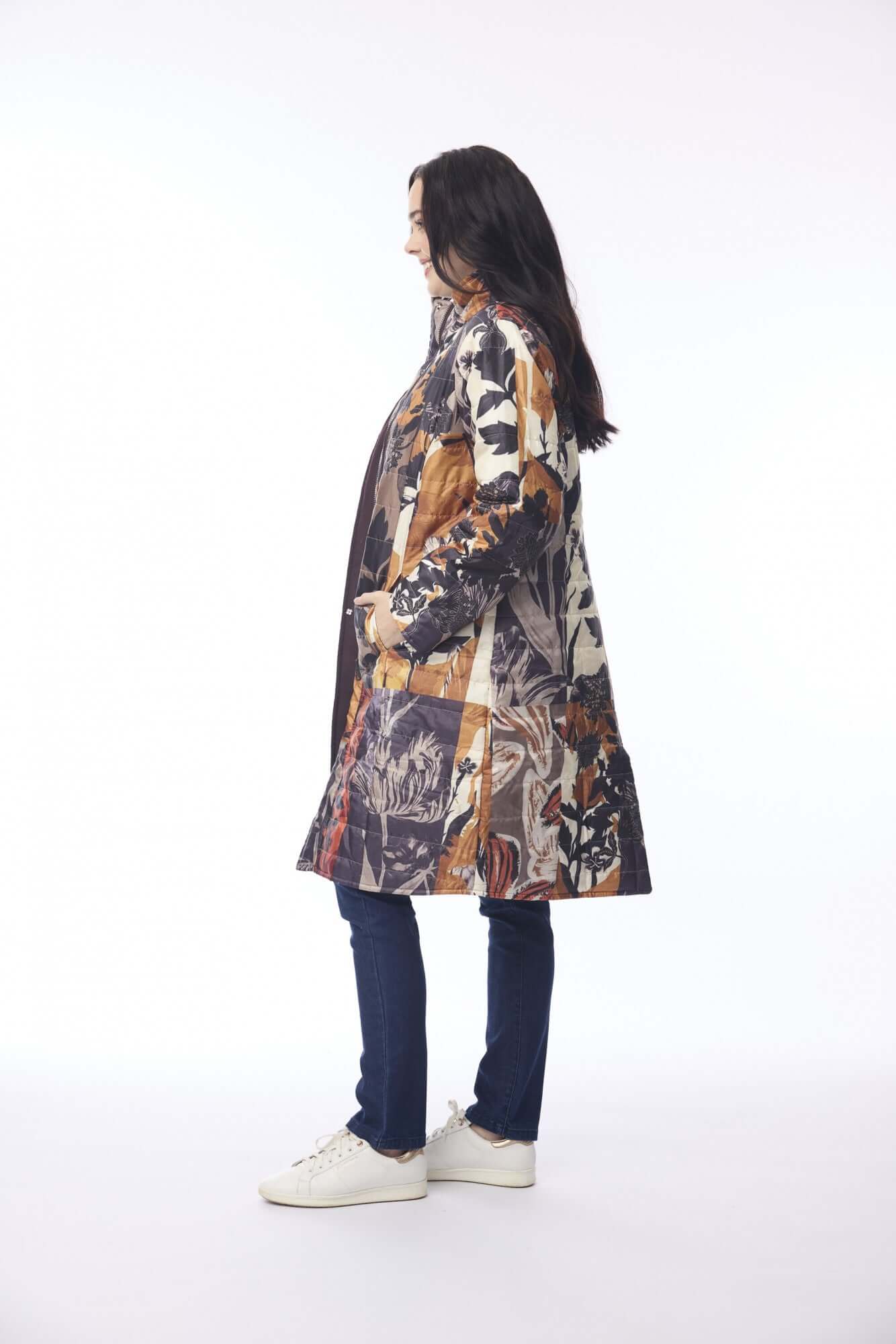 Dagoma Reversible Puffer Coat Orientique