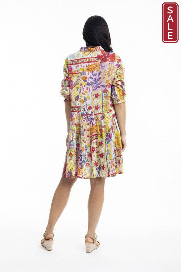 Maitra Buttonthrough dress