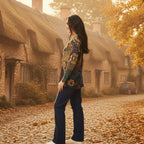 Maluka Patch top Orientique