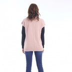 Turtle Neck Knit Top Orientique