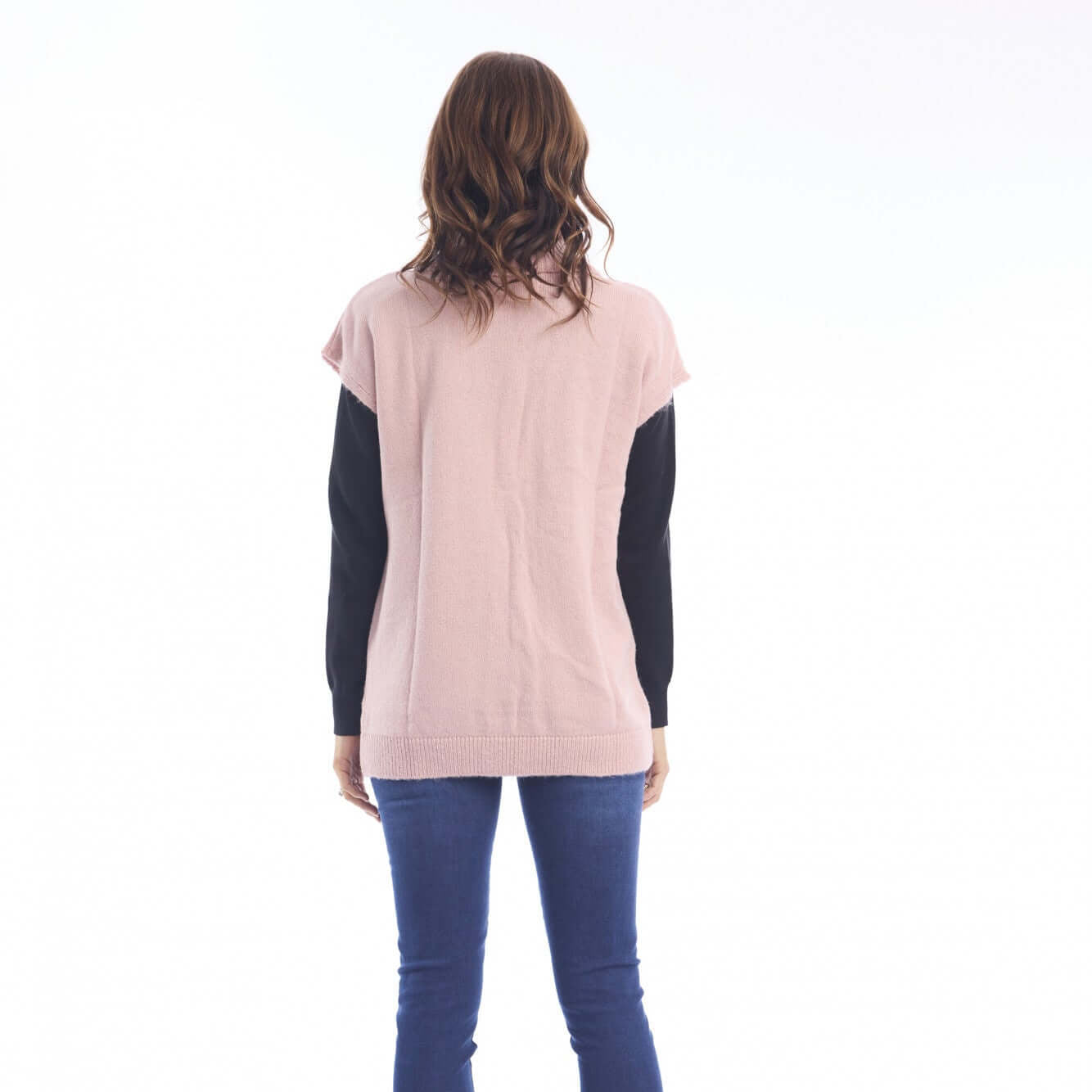 Turtle Neck Knit Top Orientique