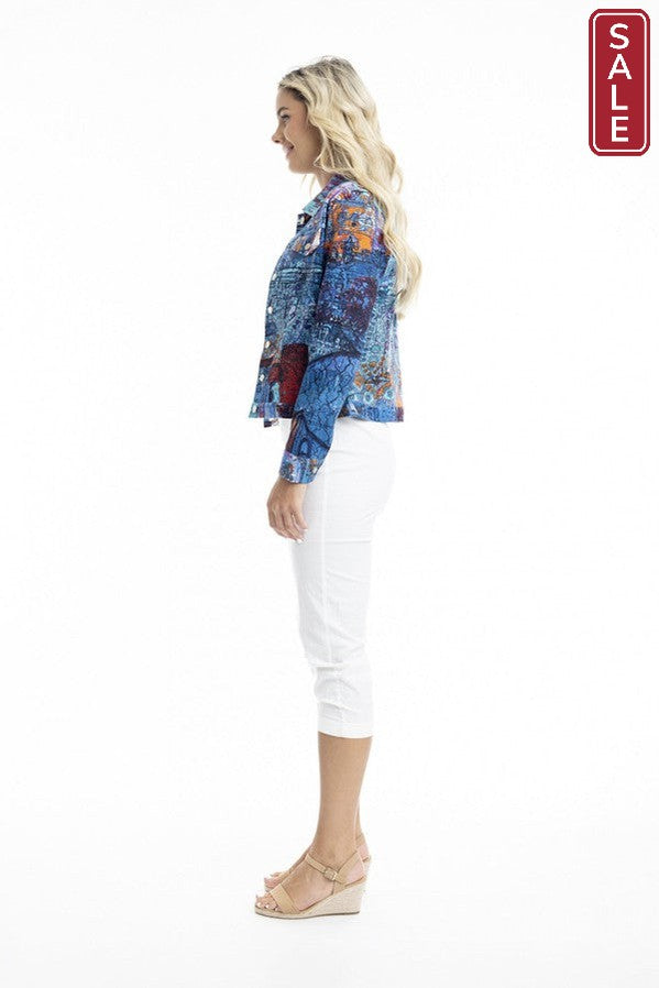 Ponte jacket Jasalmer Blue