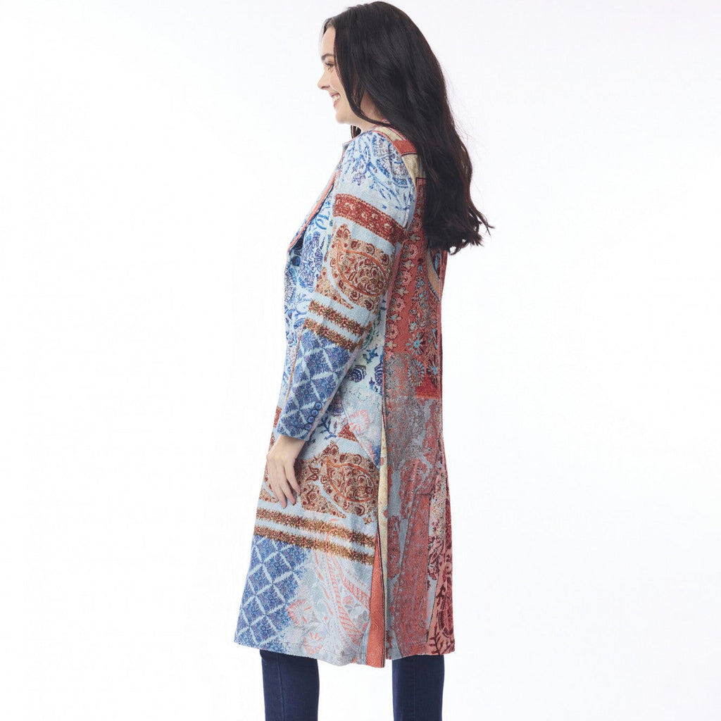 Sanganeer Long Digital Coat