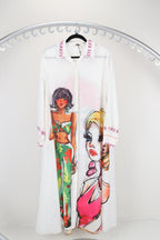 Red Heart Maxi Dress