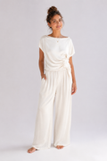 Zaragoza Satin Wide Leg Pants