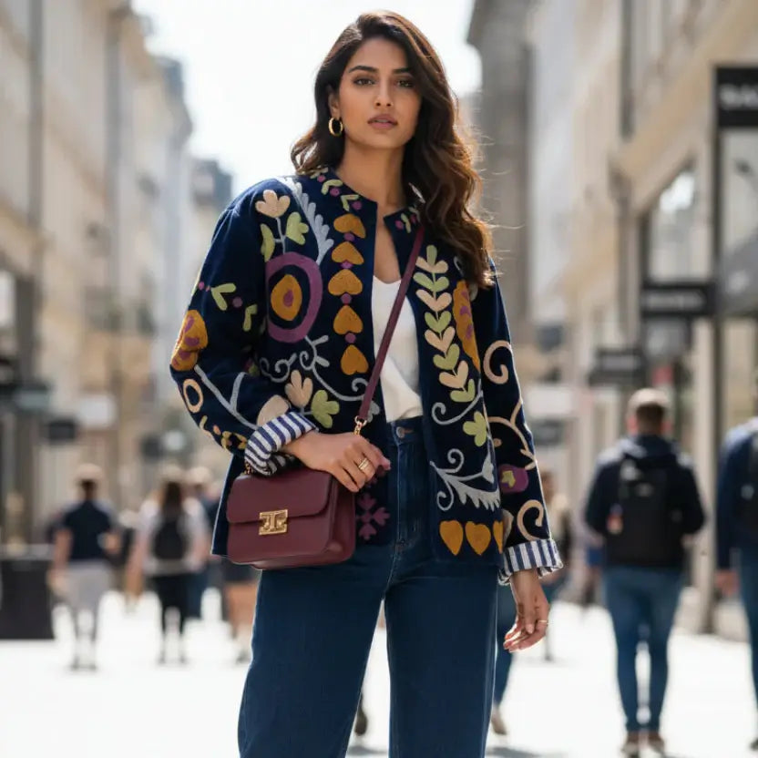 Sujami Emblem Jacket Mandala
