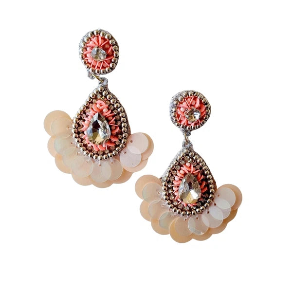 Aubrette Beaded Earring