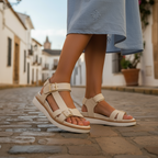 Los Cabos Ashanti Sandal Bone