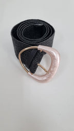 Marble Buckle Stretch Belt So in style