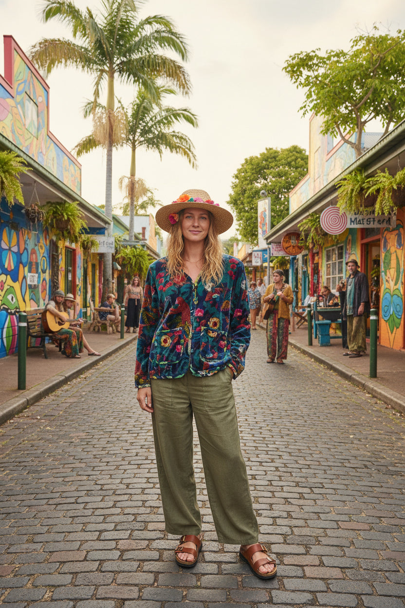 Bangalow Velvet Jacket