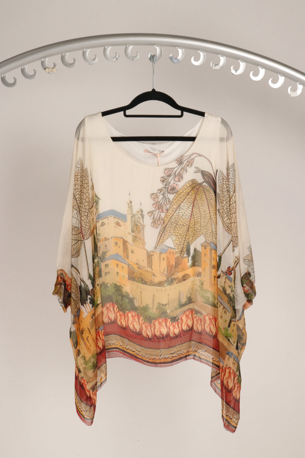 Love in Love Silk Top