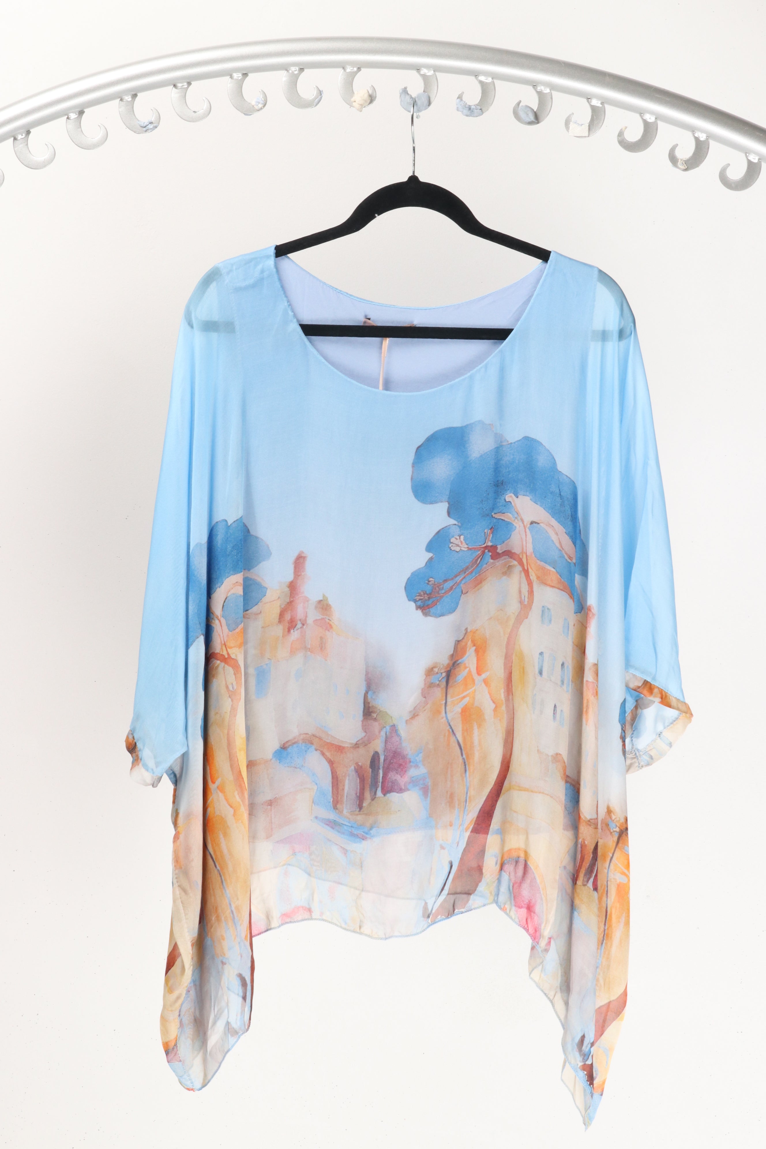 Palak Silk Top