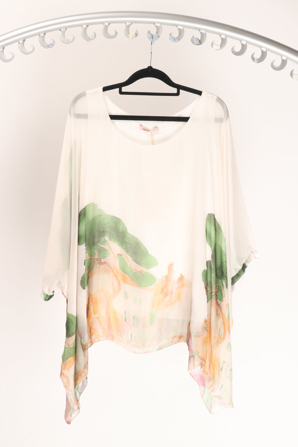 Palak Silk Top
