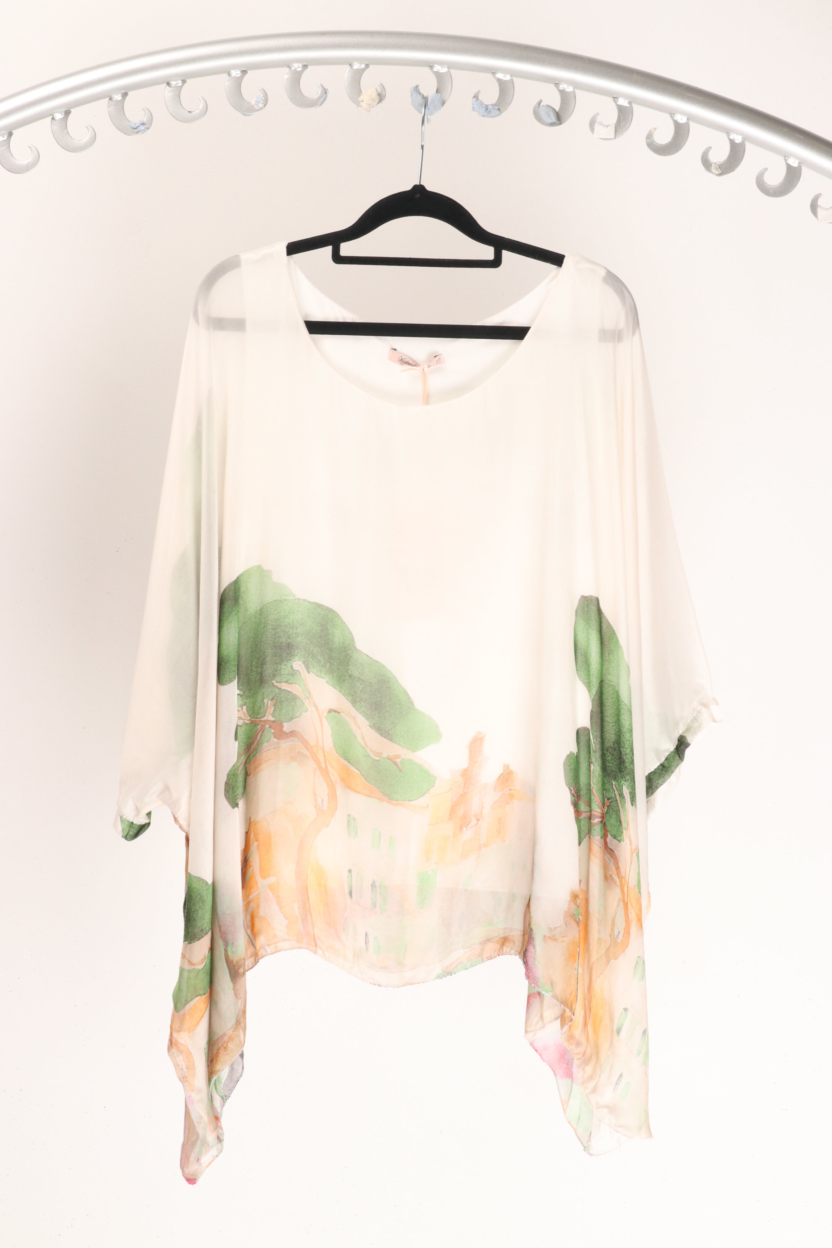 Palak Silk Top