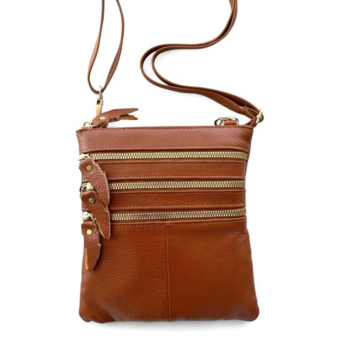 Multi Pocket Leather Bag