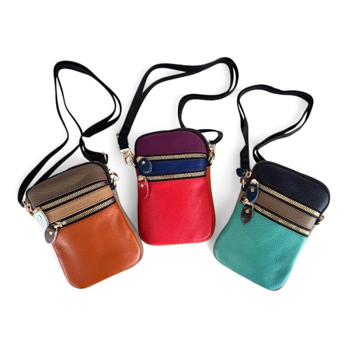 Leather Pouch Bag