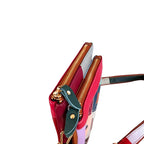 Multi Colored Geometric Crossbody Bag