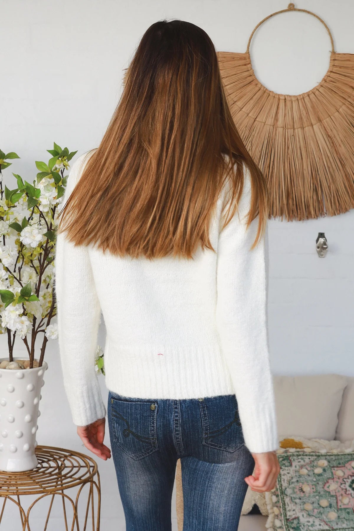 Snow Sequin Jumper