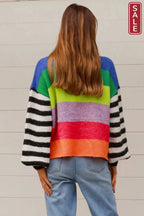 Sandra  Striped Cardigan